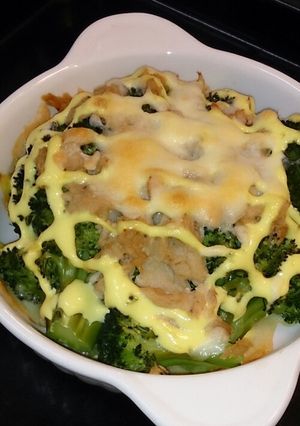 簡単☆ブロッコリーのツナマヨ焼き☆-レシピのメイン写真