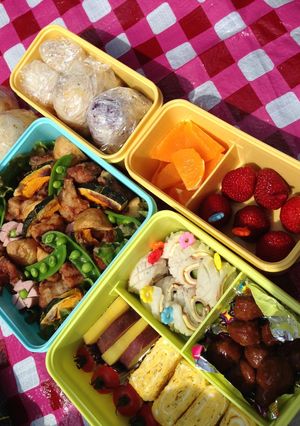 お花見弁当2013-レシピのメイン写真