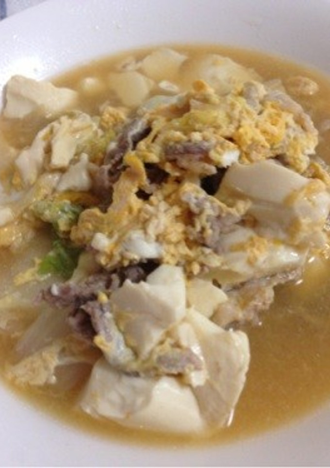 白菜たっぷり食べる☆豚と白菜の卵とじ-レシピのメイン写真