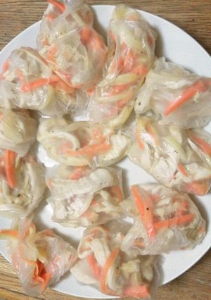 チキンサラダの生春巻-レシピのメイン写真