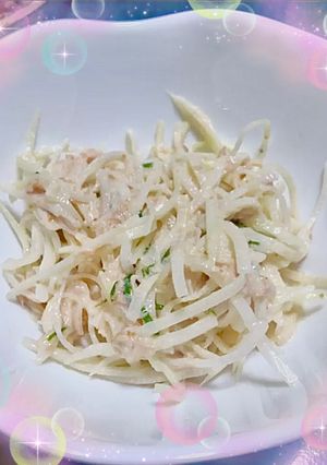 花粉症に効く！大葉入り大根サラダ☆-レシピのメイン写真