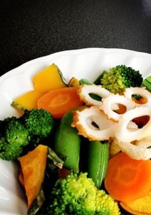 レンジ DE 温野菜-レシピのメイン写真