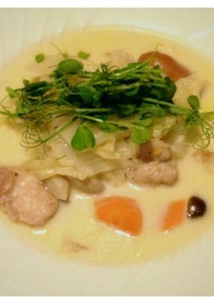 チキンと白菜のクリーム煮-レシピのメイン写真