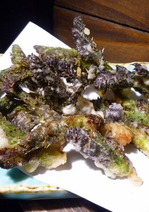 タラの芽天ぷら　ヴィーガン　京都カフェ-レシピのメイン写真