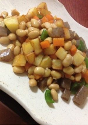 変わり五目豆-レシピのメイン写真