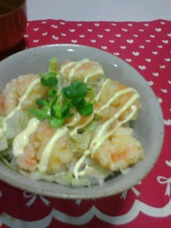 海老のっけ丼♪天丼のタレにも☆-レシピのメイン写真
