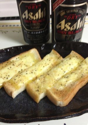 オリーブオイルでチーズトースト-レシピのメイン写真