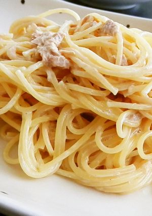 ○ューピーの味?!ツナマヨパスタ-レシピのメイン写真