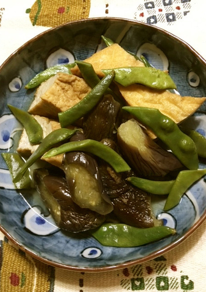 絹揚げとナスの煮物-レシピのメイン写真