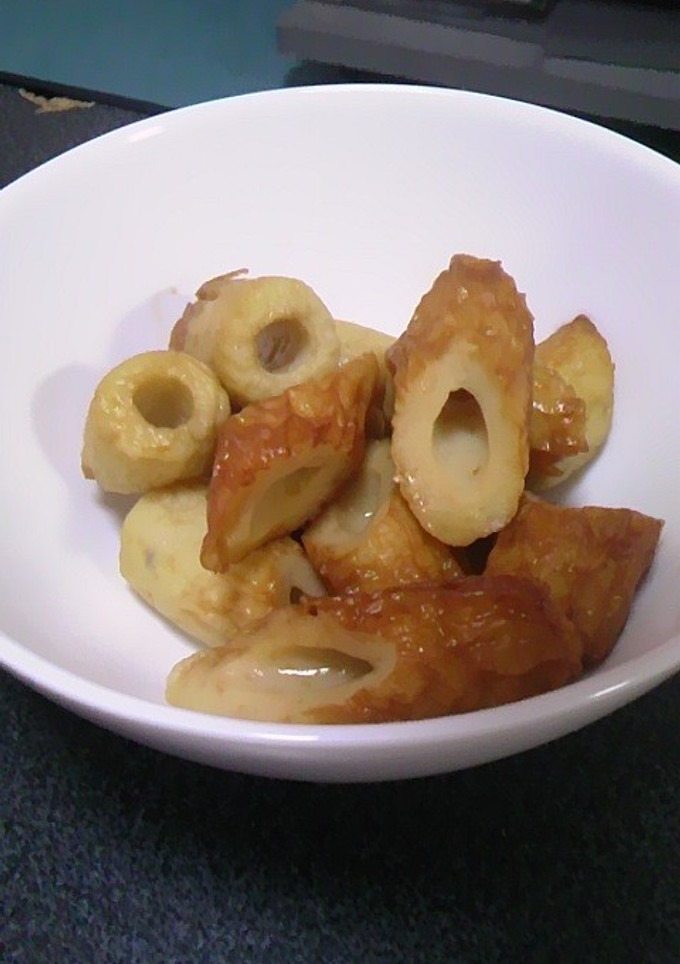 ちくわの味ぽん炒め♪-レシピのメイン写真
