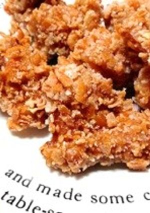 柿の種で食感がザクッと楽しい唐揚げ-レシピのメイン写真
