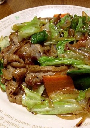 肉野菜炒め☆一人暮らし応援MENU☆-レシピのメイン写真