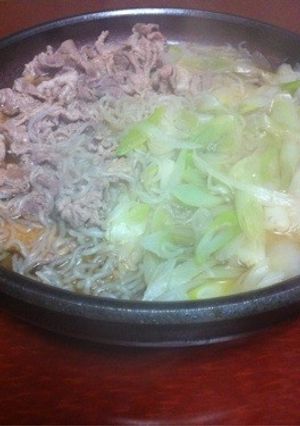 豚肉と長ネギのすき焼き風-レシピのメイン写真