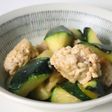 美味★鶏ミンチ団子とズッキーニの味噌炒め