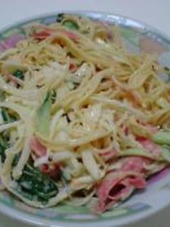 めんたいスパサラダ-レシピのメイン写真