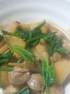 鶏肉と野菜の味噌煮-レシピのメイン写真