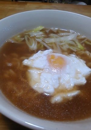 ポーチドエッグのせラーメン-レシピのメイン写真