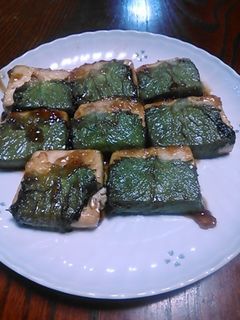 しそ巻き豆腐の照焼き-レシピのメイン写真