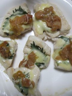 ささみの梅しそチーズ焼き-レシピのメイン写真