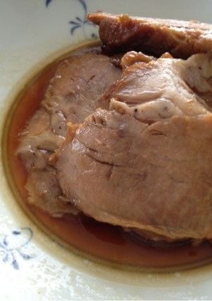 ご飯がすすむ　炊飯器でしっとり焼き豚-レシピのメイン写真