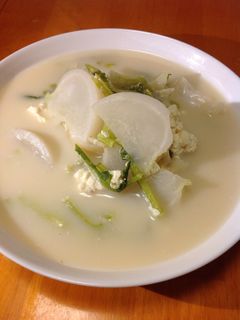 かぶと豆腐の味噌ミルクスープ-レシピのメイン写真