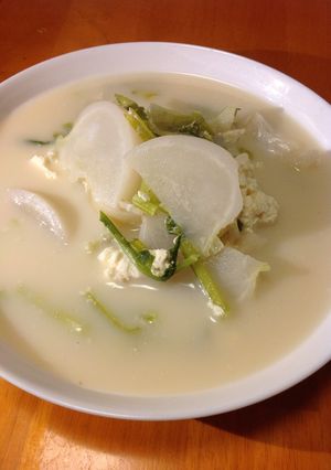 かぶと豆腐の味噌ミルクスープ-レシピのメイン写真