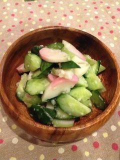 超簡単☆キュウリと蒲鉾の塩麹和え-レシピのメイン写真