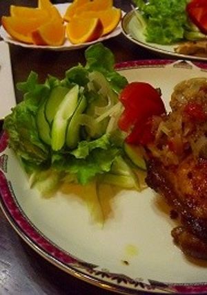 シャリアピンソースで、チキンをリメイク-レシピのメイン写真