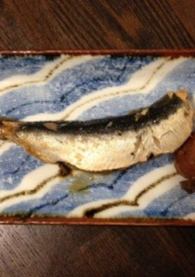 いわしの塩こうじと梅煮❀-レシピのメイン写真