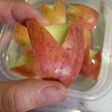 ♡お弁当に♡ハートのリンゴ♡