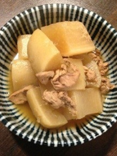 大根とキハダマグロのあらの煮物❀-レシピのメイン写真