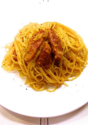 【卵黄＋全卵】本格カルボナーラを簡単に！-レシピのメイン写真