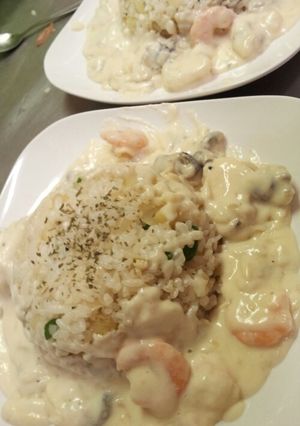 ピラフにかける☆濃厚シーフードシチュー-レシピのメイン写真