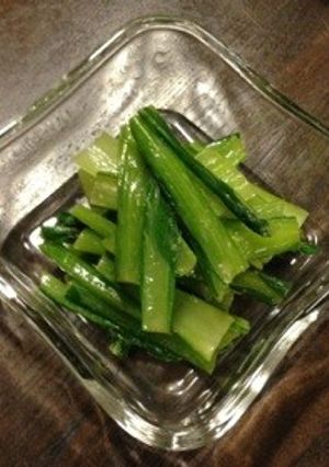 小松菜のからし酢味噌あえ❁-レシピのメイン写真