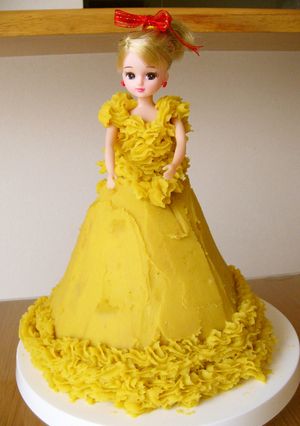 米粉の★りかちゃんドールケーキ★春レシピ-レシピのメイン写真