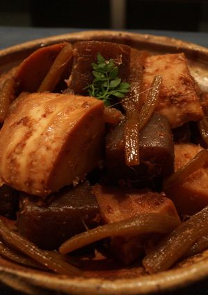 簡単！ふき入り！タケノコの土佐煮-レシピのメイン写真