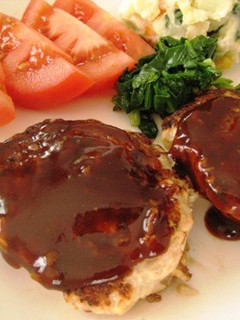 胸肉と豆腐のハンバーグ-レシピのメイン写真