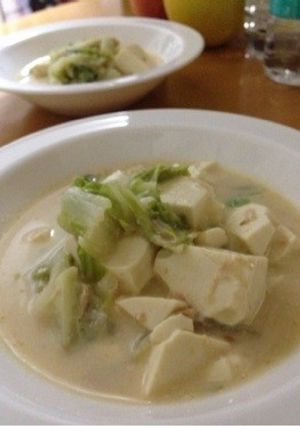 濃厚☆豆乳味噌スープ(無水鍋QC使用)-レシピのメイン写真