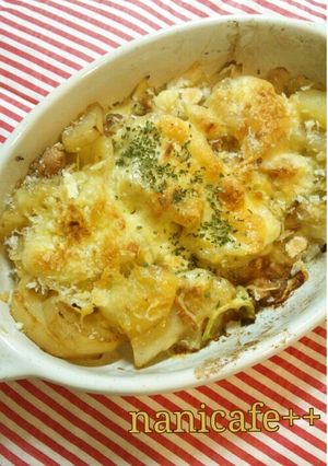 ★キャベツとお芋のコンソメチーズ焼き-レシピのメイン写真