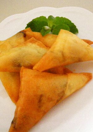 簡単！春巻きの皮でスイーツ！-レシピのメイン写真