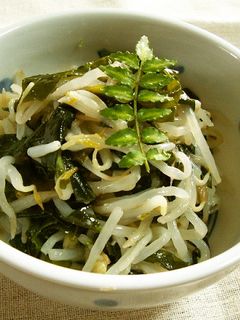 生わかめともやしの和え物-レシピのメイン写真