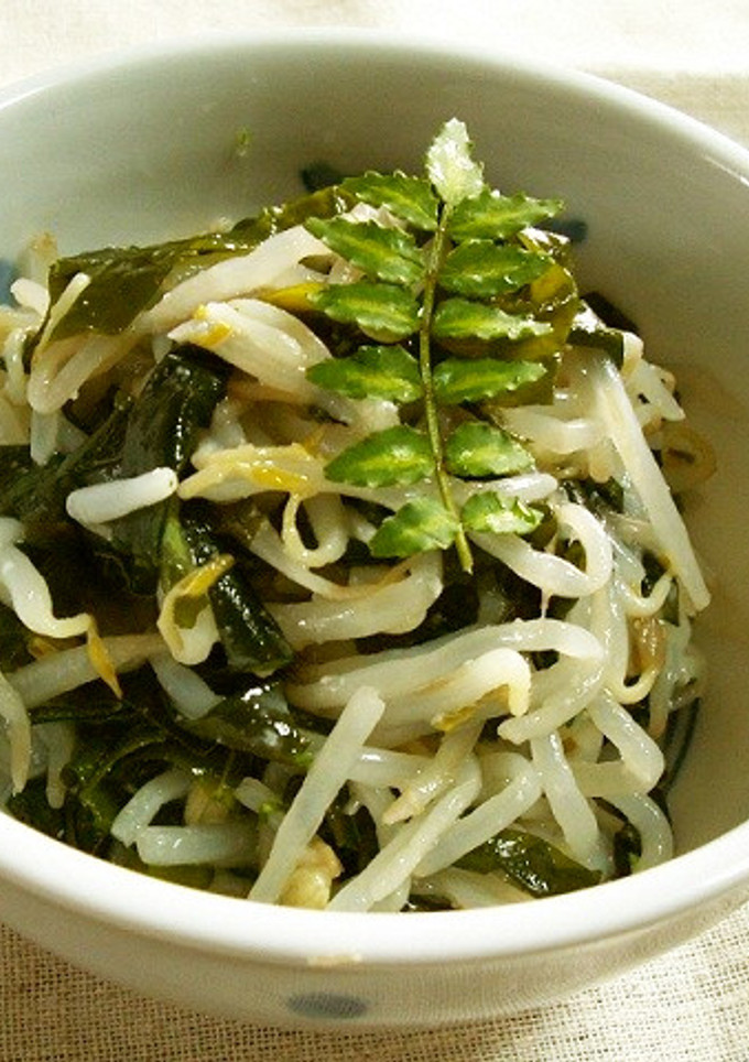 生わかめともやしの和え物-レシピのメイン写真