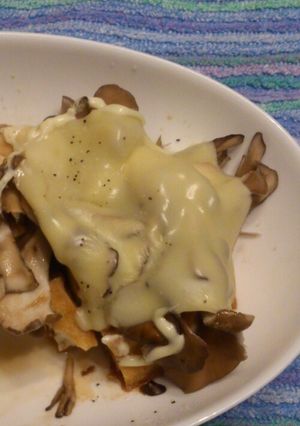 糖質制限 厚揚げときのこのチーズマヨ-レシピのメイン写真