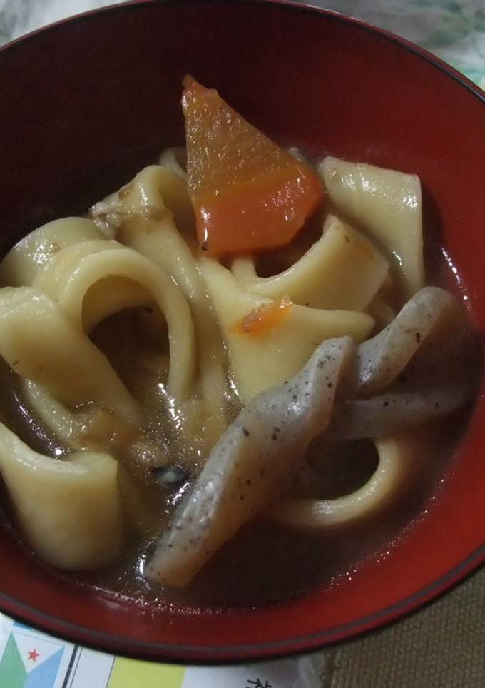 塩と粉だけ☆ほうとう風-レシピのメイン写真