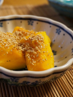 レンジで簡単☆南瓜の胡麻和え-レシピのメイン写真