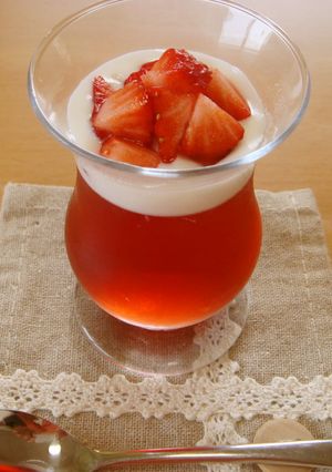 まるで宝石☆いちごゼリー-レシピのメイン写真