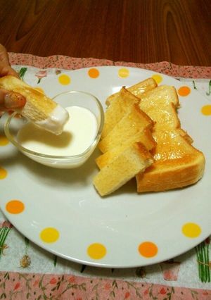 ♡メープルトースト&ヨーグルトディップ♡-レシピのメイン写真
