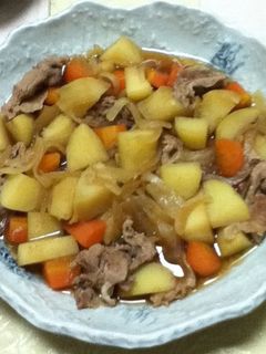 簡単&経済的 普通の肉じゃが-レシピのメイン写真