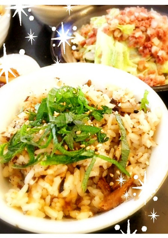 きのこと秋刀魚の炊き込みご飯-レシピのメイン写真
