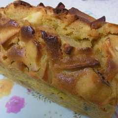 รูปของ さつまいもとりんごのパウンドケーキ☆